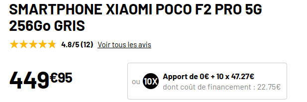 Screenshot_2020-12-05 SMARTPHONE XIAOMI POCO F2 PRO 5G 256Go GRIS