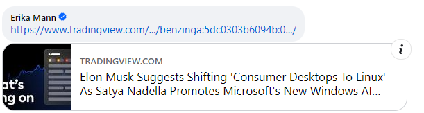 Musk empfiehlt Linux