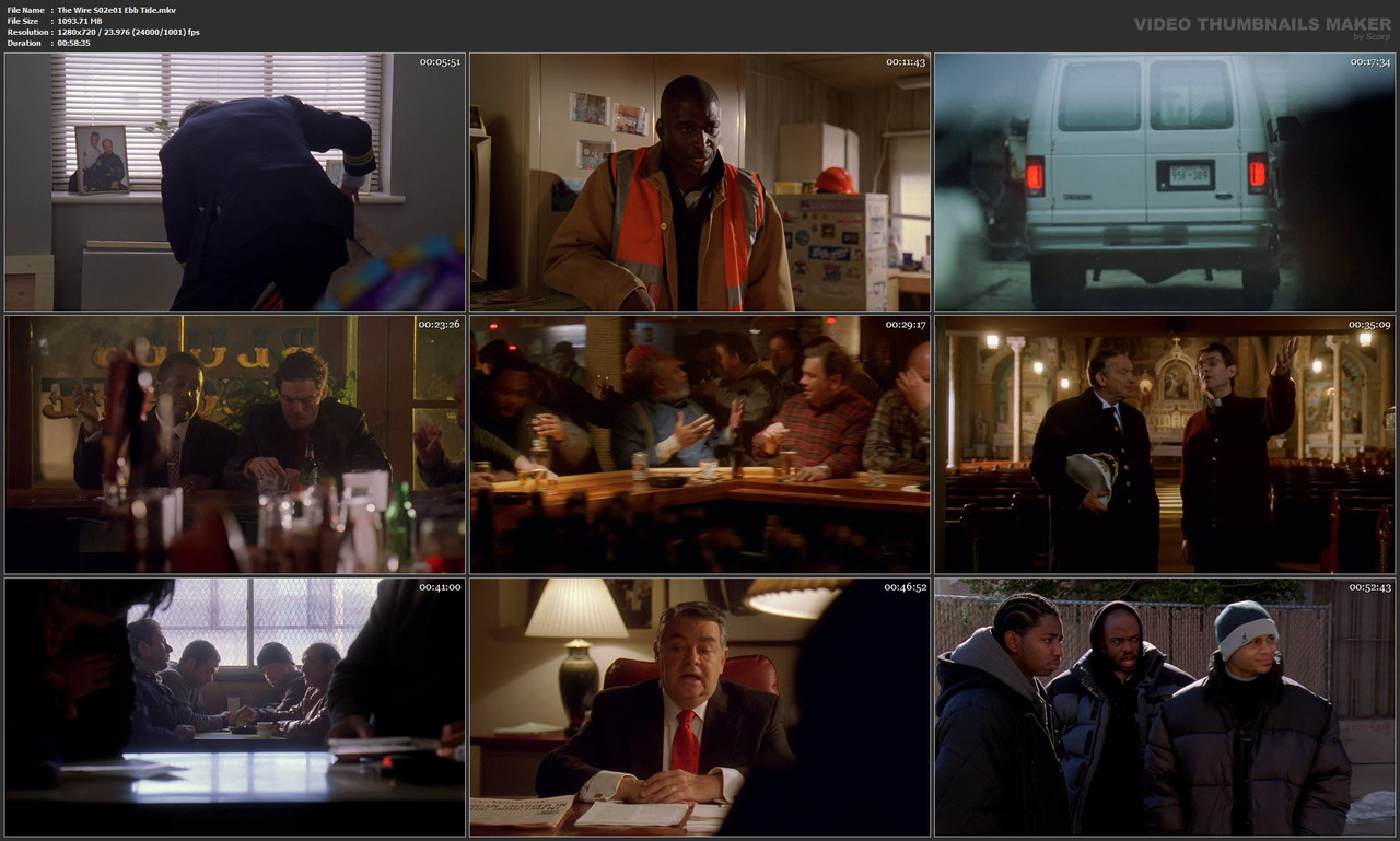 The Wire S02e01 Ebb Tide.mkv