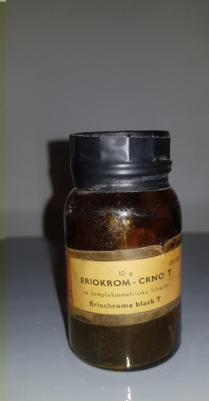 ERIOKROM - crno T - za kompleksometrijsku titracijiu (eng. erioc
