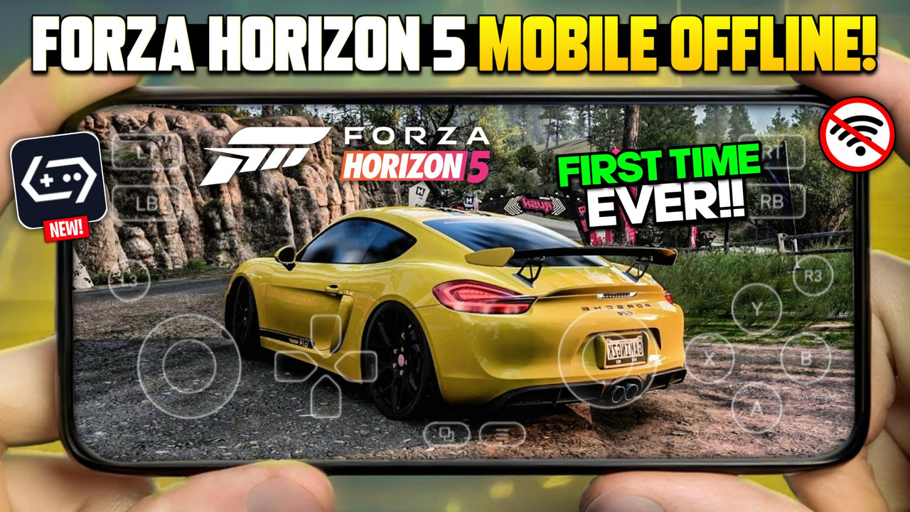 Forza Horizon 5 Mobile Gameplay Banner