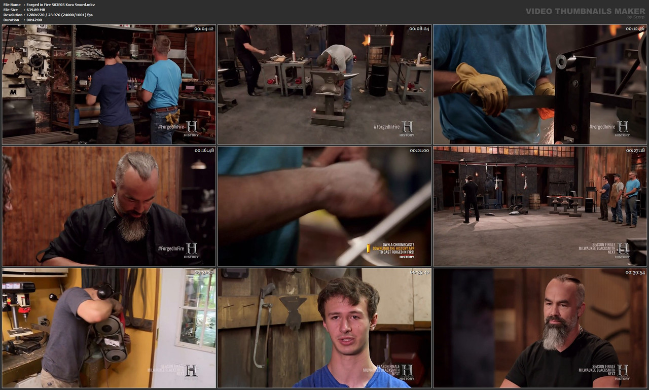 Forged in Fire S03E05 Kora Sword.mkv