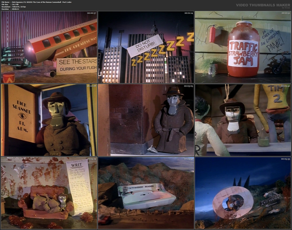 Dick Spanner, P.I. S01E01 The Case of the Human Cannonball - Part 1.mkv
