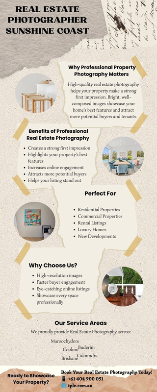 Why Choose a Professional Real Estate Photographer Sunshine Coast?