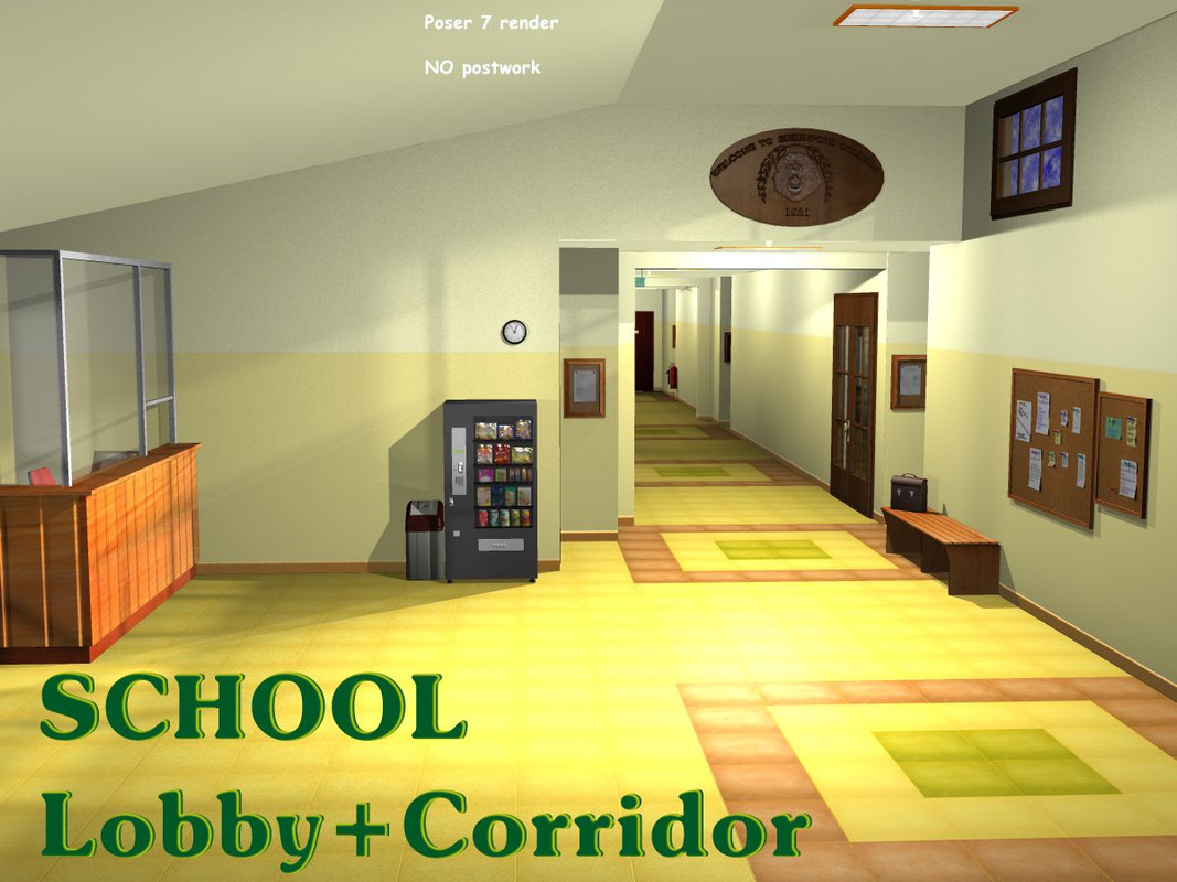 School Lobb Corridor