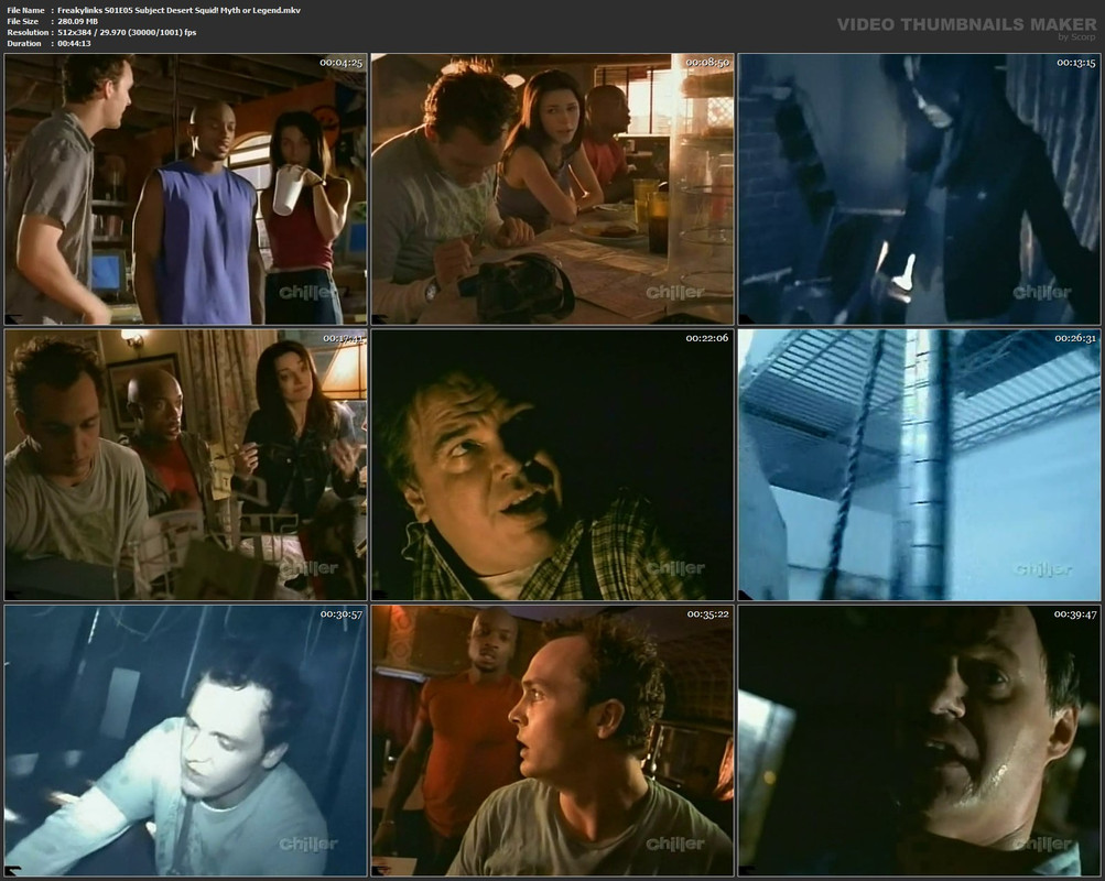 Freakylinks S01E05 Subject Desert Squid! Myth or Legend.mkv