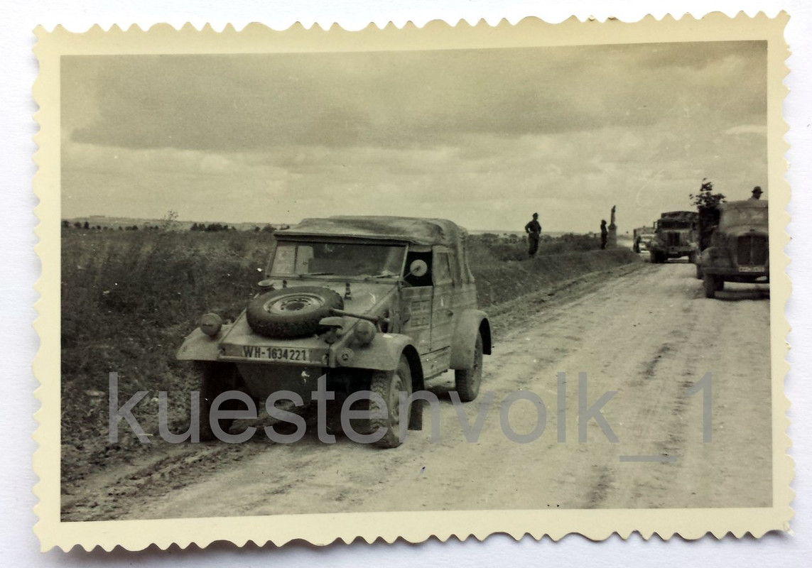 Kübelwagen Tarn Camo Vormarsch Ukraine Letnia 2.
