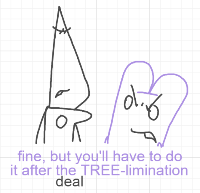 A panel from The Prime Number Few, episode eight of the Board Boards object show by Furretwalk/WalkingFurret.