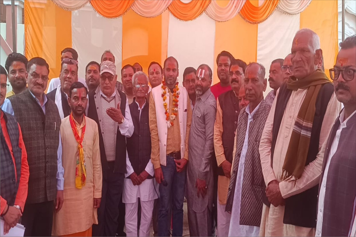 ब्राह्मण समाज की बैठक हुई संपन्न