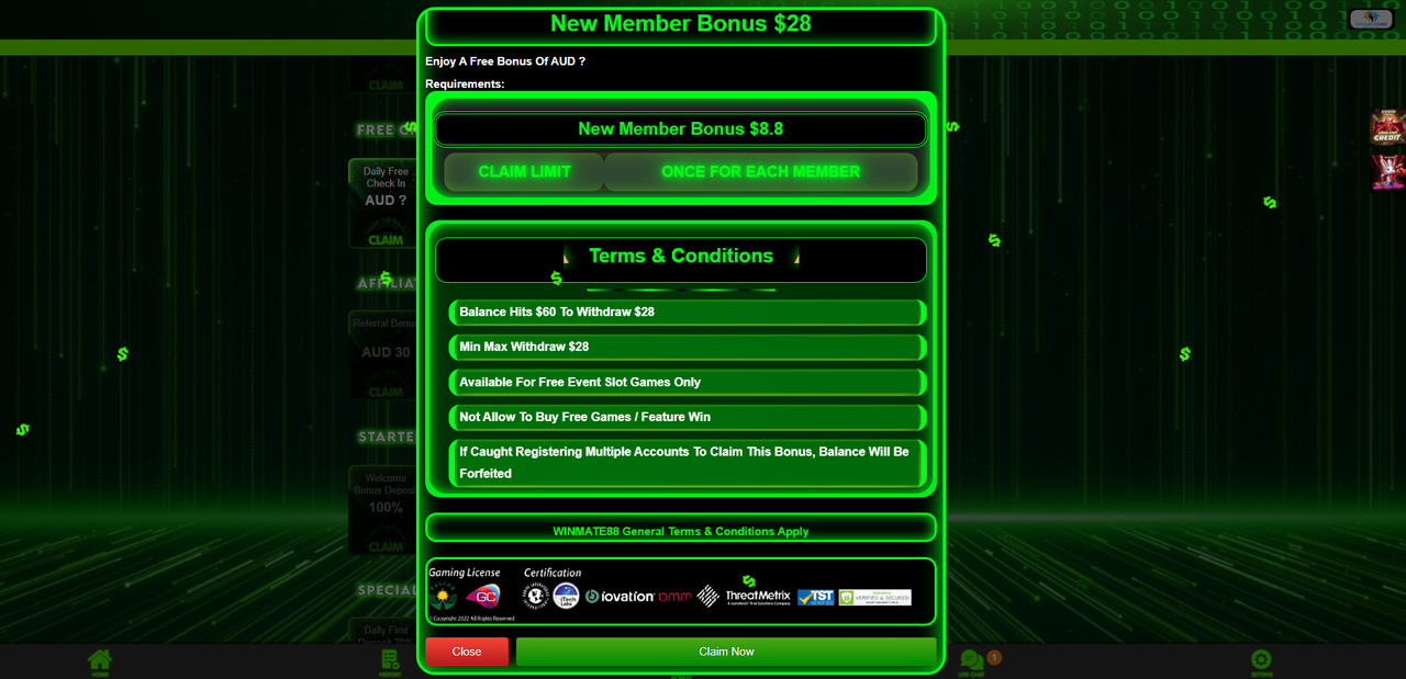 winmate88-casino-free-spins-no-deposit