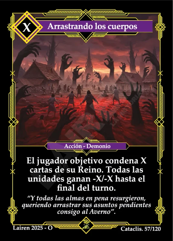 ARRASTRANDO LOS CUERPOS