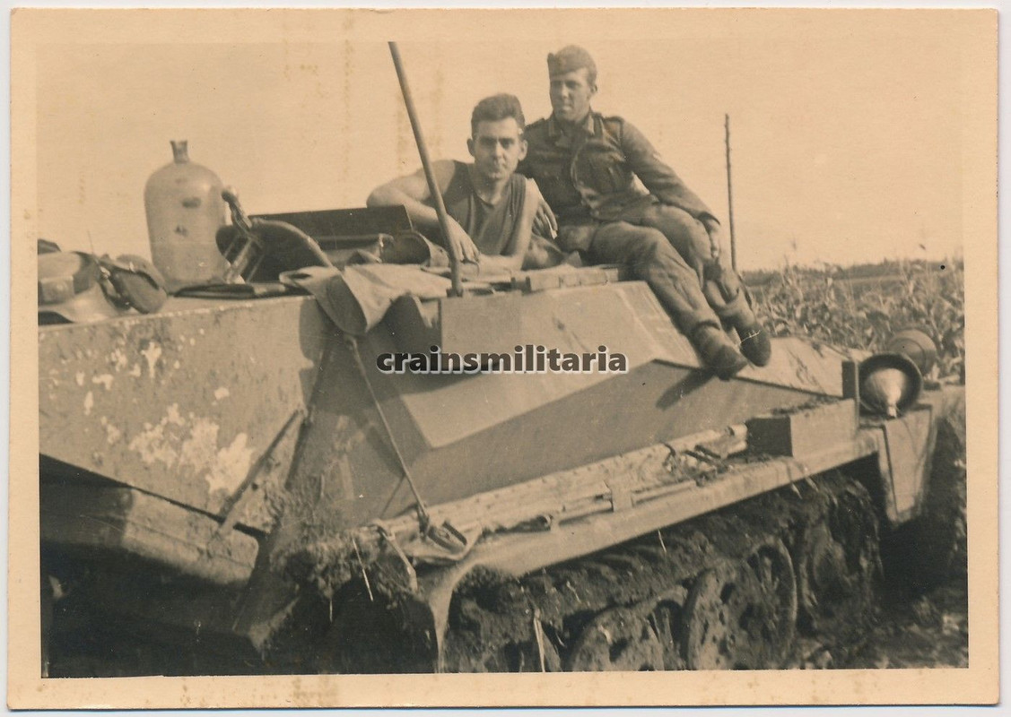 Orig. Foto SdKfz 253 Beobachtungswagen Panzerspä