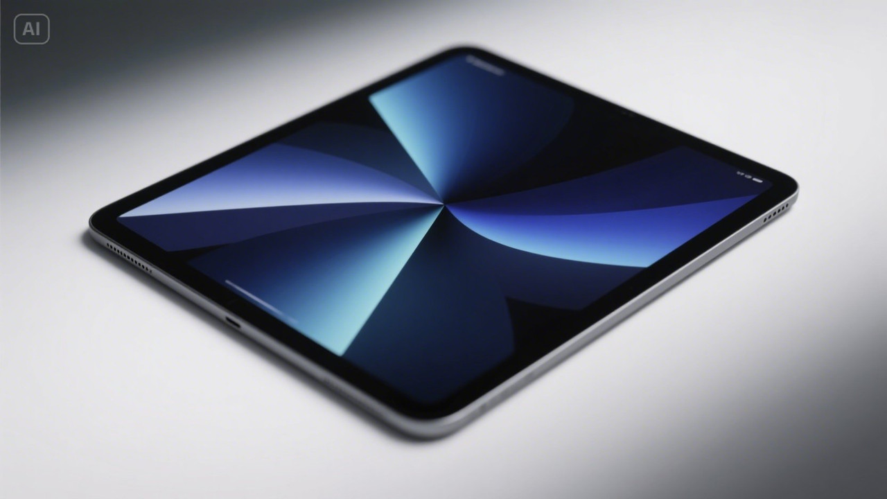 Gambar iPad keempat untuk mendukung aktivitas desain grafis (niksproduction)
