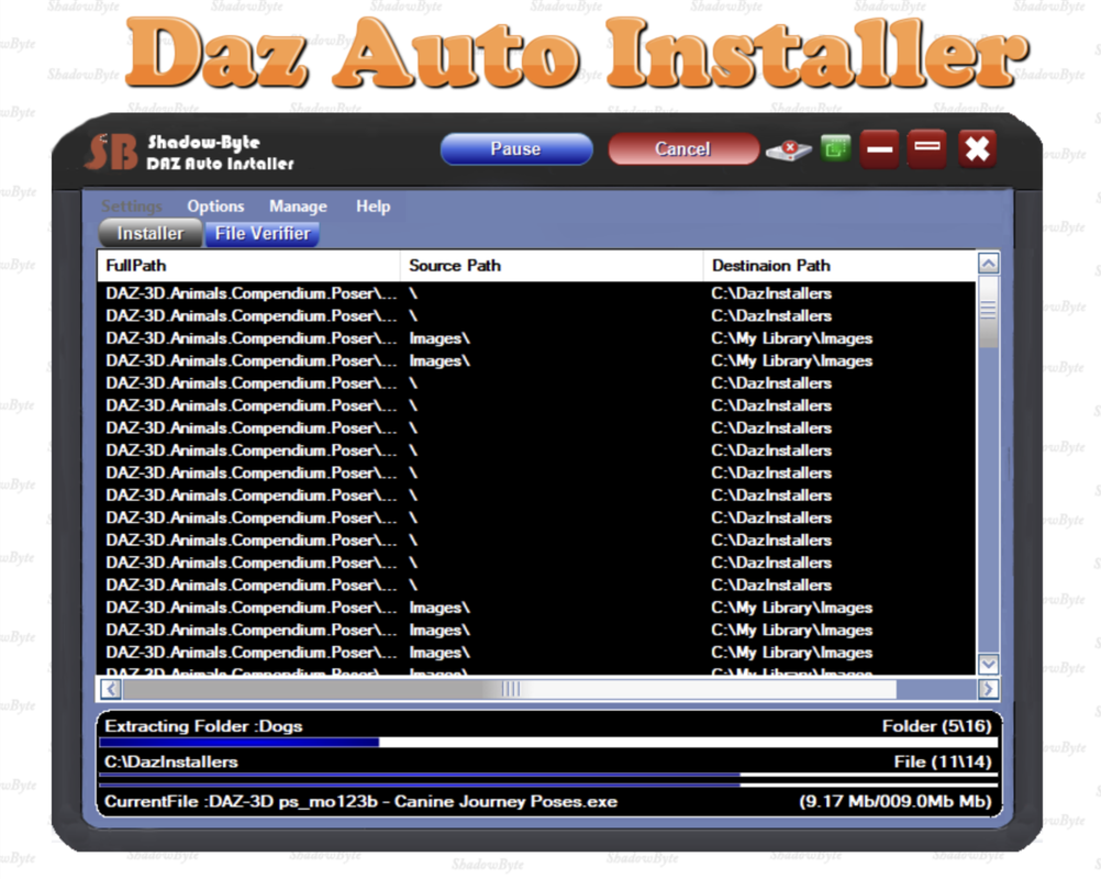DazAutoInstaller DazAutoInstaller