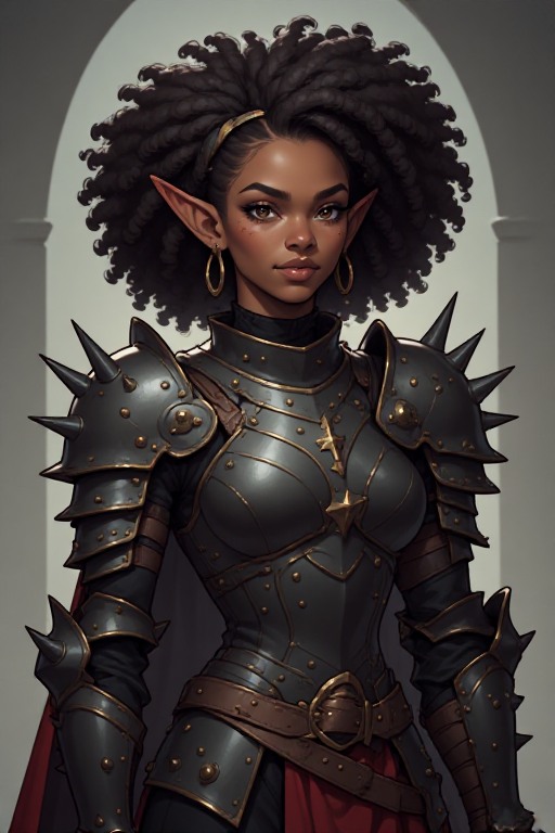 Elegant-Afro-Dark-elf-wearing-(35)