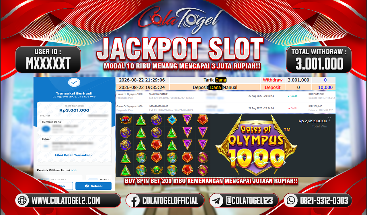 JACKPOT SLOT GACOR!!