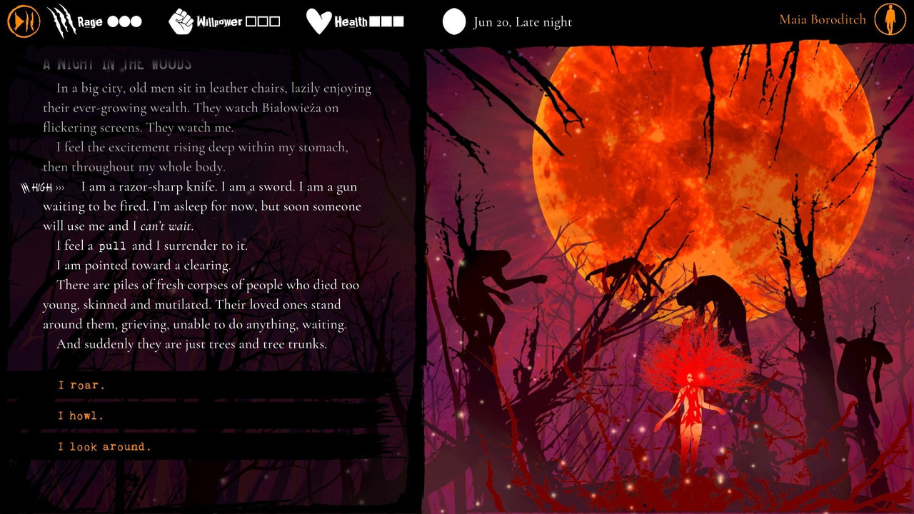 Werewolf The Apocalypse Heart of the Forest v 0 1 13 GOG Linux Native