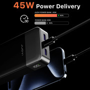45W PD 3.0 QC 4.0 Fast Charging Portable Battery Pack