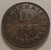 10 Céntimos - Luis XVIII / Sitio de Amberes, 1814 IMG-20211116-171040