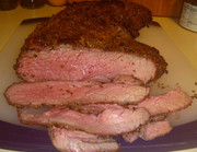 Oven Roasted Tri-Tip Mustard Horseradish Peppercorn Rub