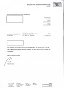 Potwierdzenie Minister Sprawiedliwości Bawarii