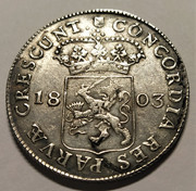 REPÚBLICA BÁTAVA: 1 Ducado de plata - Utrecht, 1803. IMG-20200103-115224