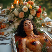 Garden wedding wom served Blackh 0 51