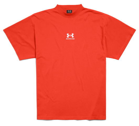 Balenciaga x Under Armour Camiseta Roja