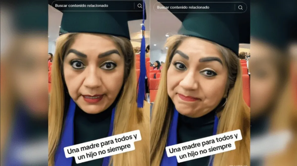 Mujer se gradúa de la prepa a los 50 y sus hijos no asisten a la ceremonia: Video