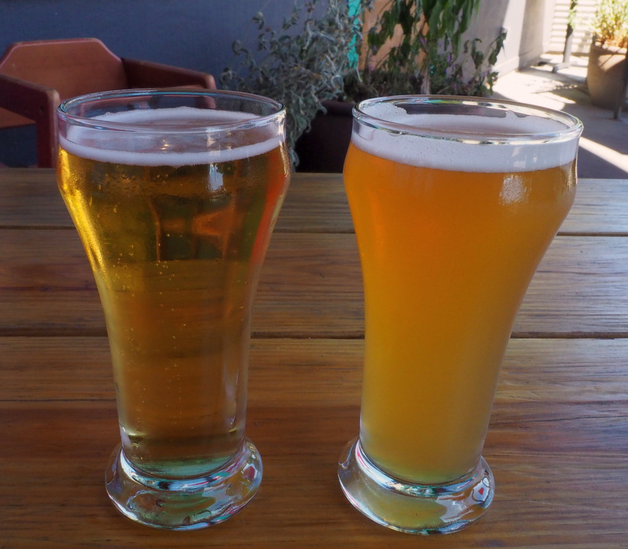 Hales Pilsner and Hazy