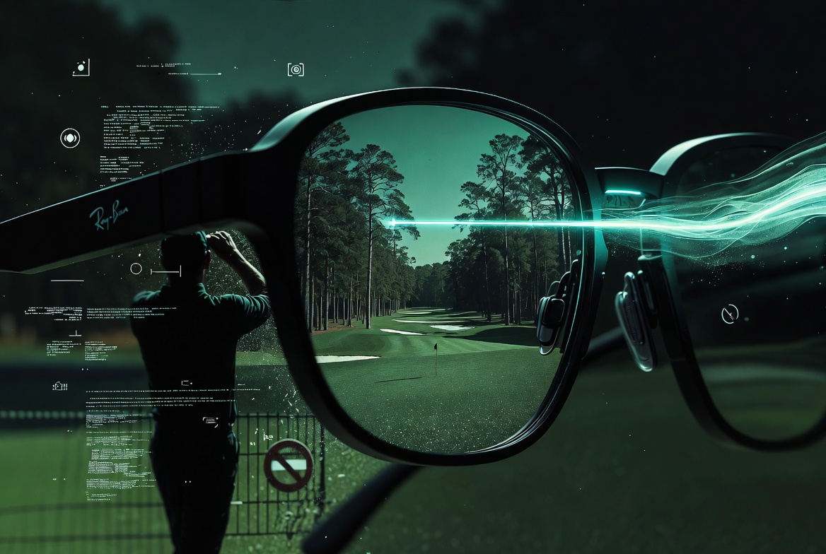 Ray-Ban Meta vira brecha no Masters: os óculos inteligentes que gravam tudo e ameaçam a “mística” do golfe tradicional