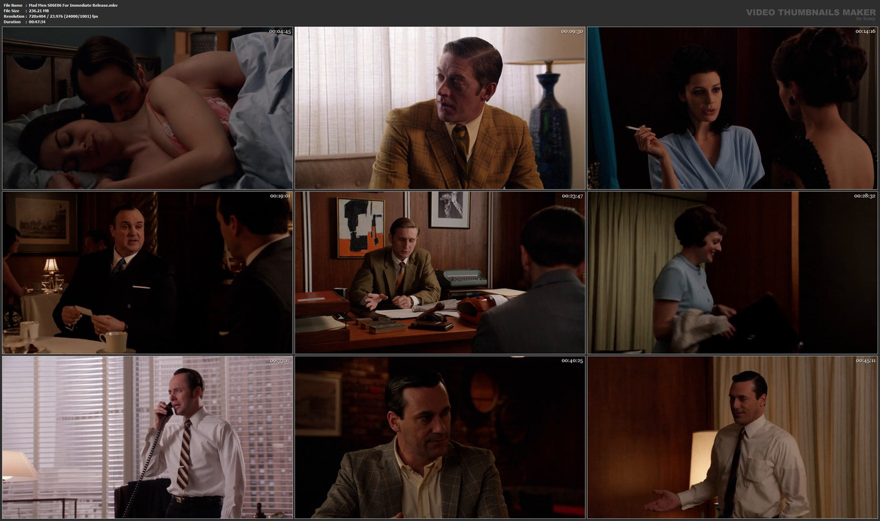Mad Men S06E06 For Immediate Release.mkv