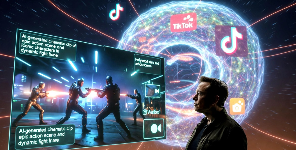 A nova IA de vídeo da ByteDance está gerando cenas que parecem saídas de blockbuster — e até Musk admitiu que "está acontecendo rápido".