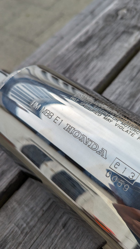 VTR1000 - RH Exhaust 1