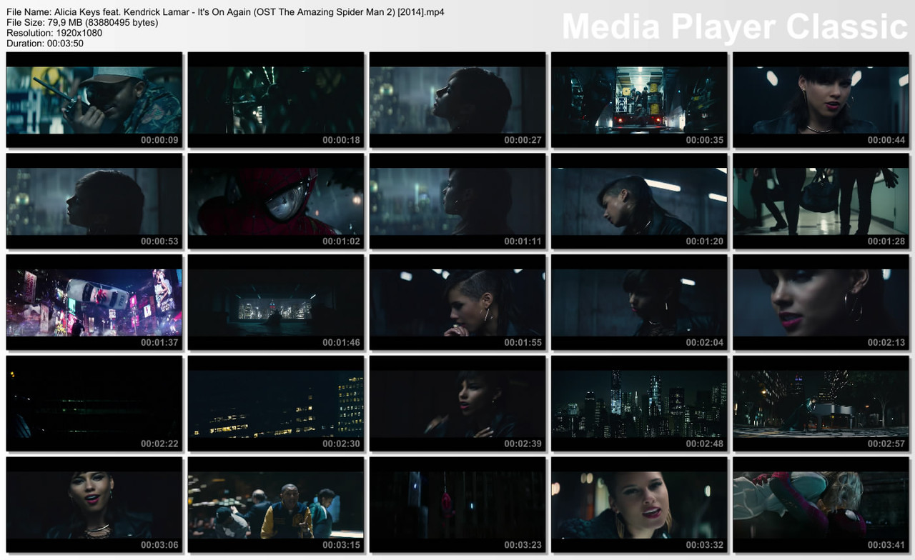 Alicia Keys feat. Kendrick Lamar - It's On Again (OST The Amazing Spider Man 2) [2014]