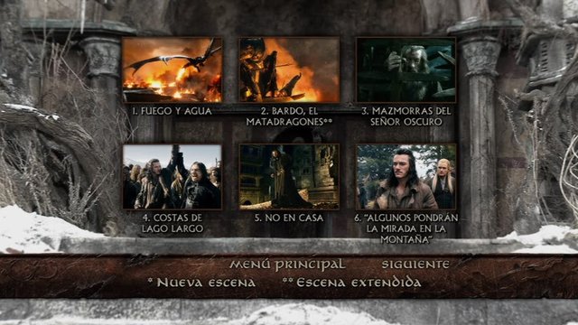 3 - El Hobbit: La Batalla de los Cinco Ejércitos (Ver.Extendida) [4xDVD9 +2xDVD5 Full][Pal][Cast/Ing/Ru][Fantástico][2014]