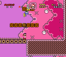 Smw Note Block Shell Hits Block With Bubble Flower and Freezes Game - SMW Hacking Help ...