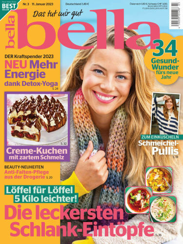 Cover: Bella Frauenzeitschrift No 03 vom 11  Januar 2023