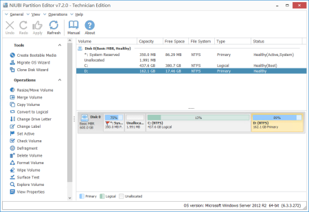 NIUBI Partition Editor Technician Edition 7.3.6 + Boot ISO NIUBI Partition Editor Technician Edition 7.3.6 + Boot ISO