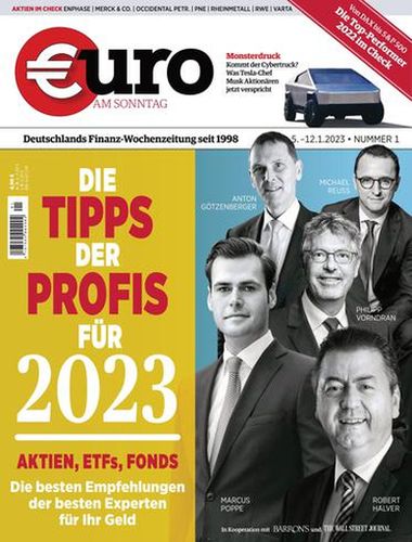 Cover: Euro am Sonntag Magazin No 01 vom 05  Januar 2023