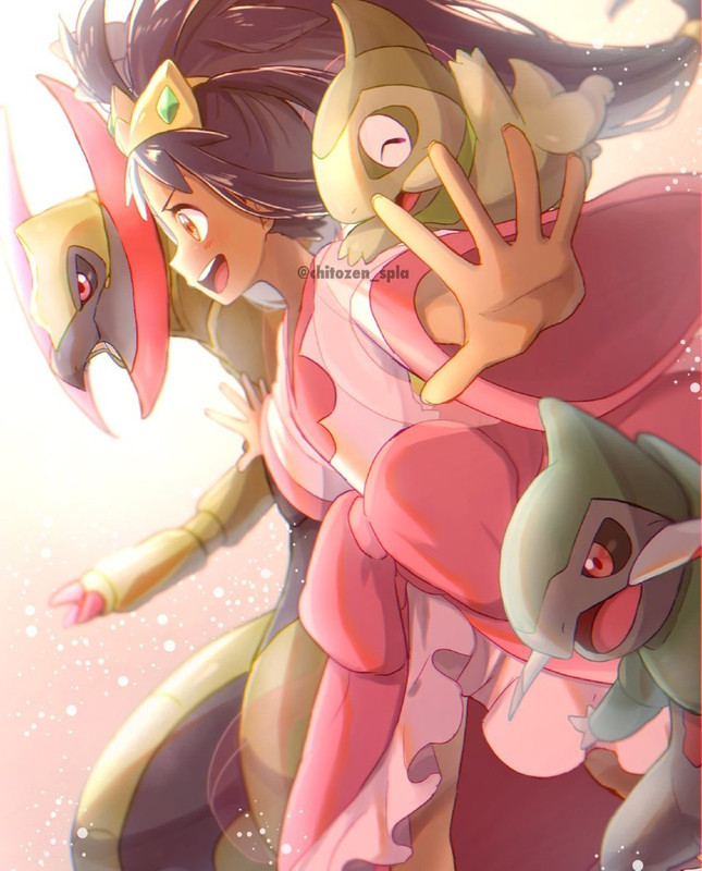 iris-haxorus-axew-and-fraxure-pokemon-an