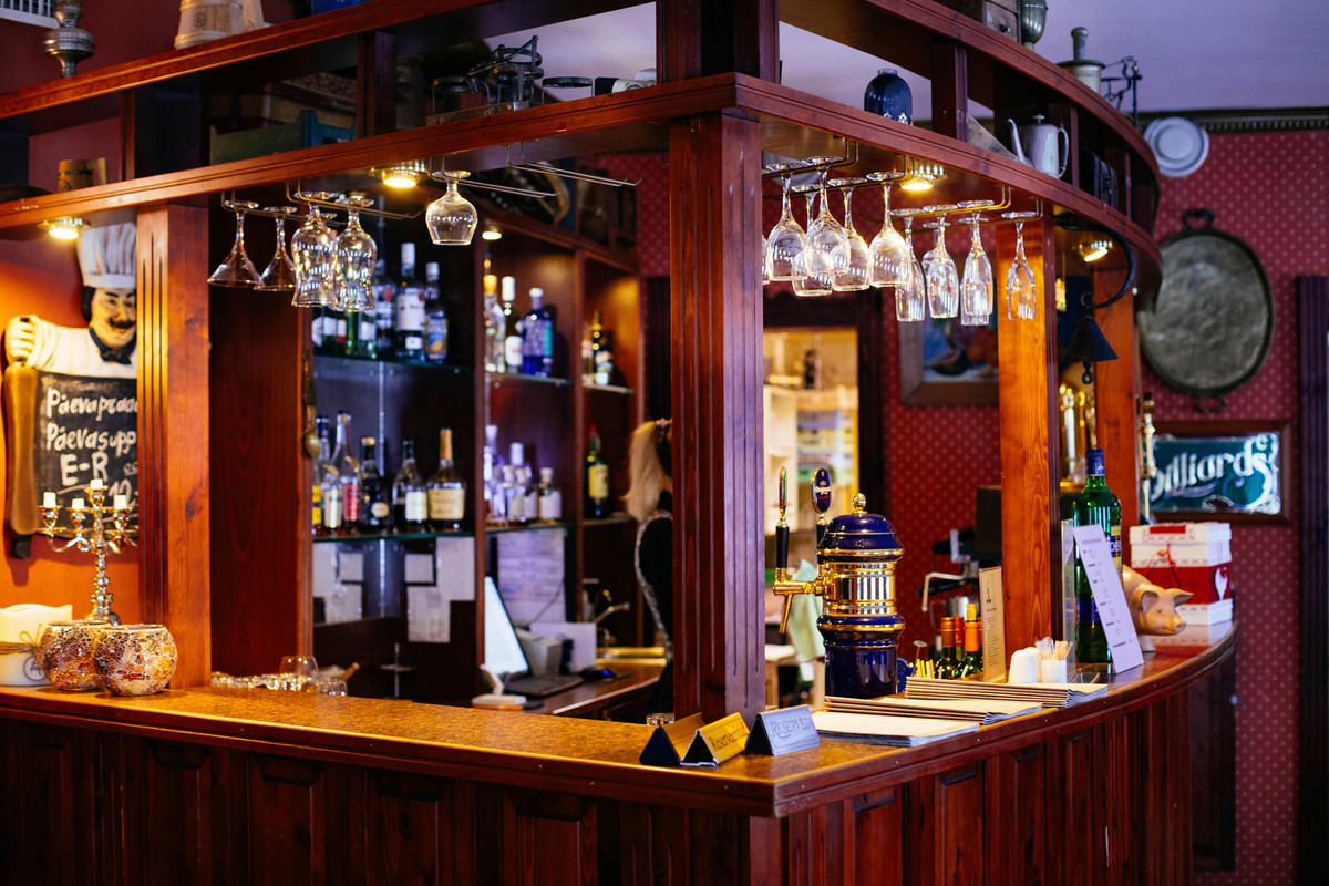 Bar area