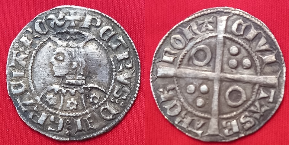 Coronas, castillos y cruces: El legado del medievo Pere-III-Croat-2-92gr