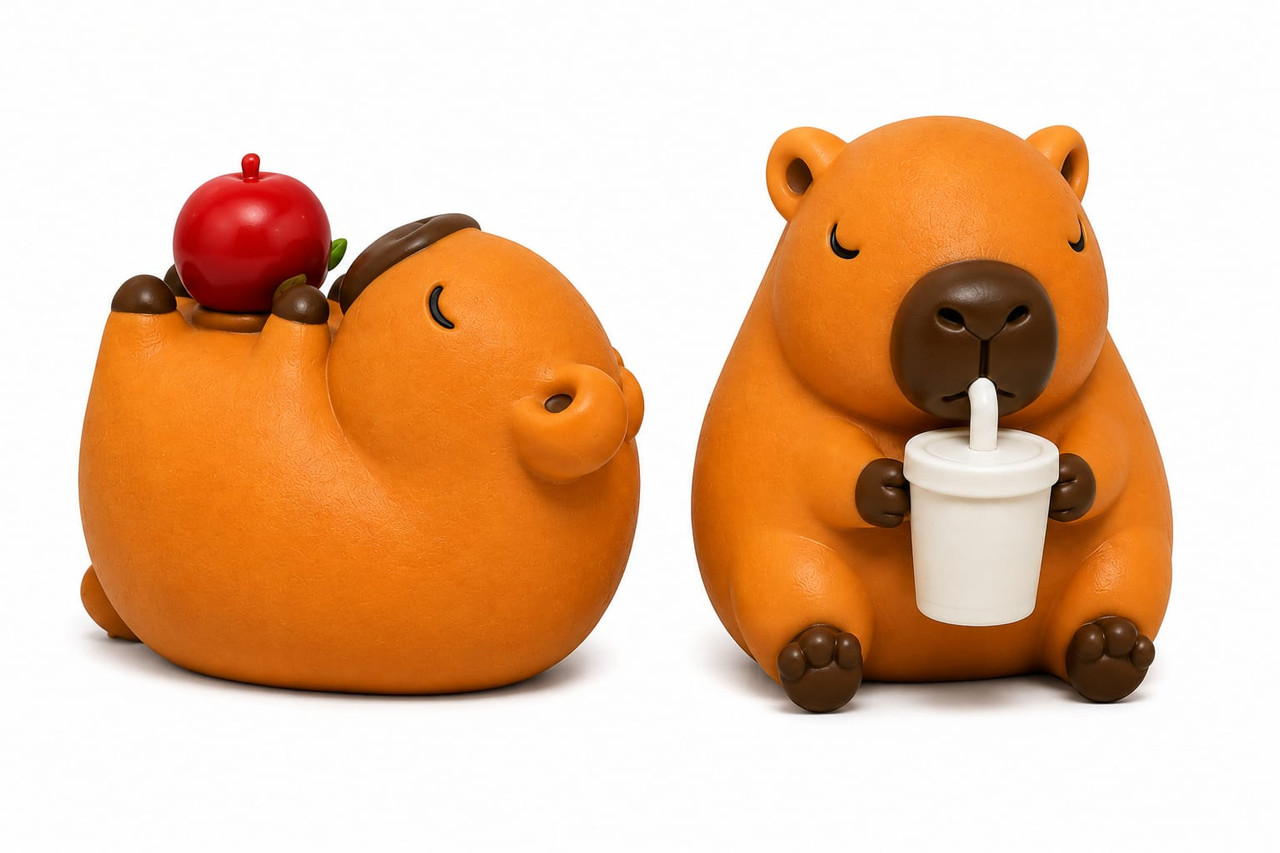 Colecci&oacute;n de figuras Capybara