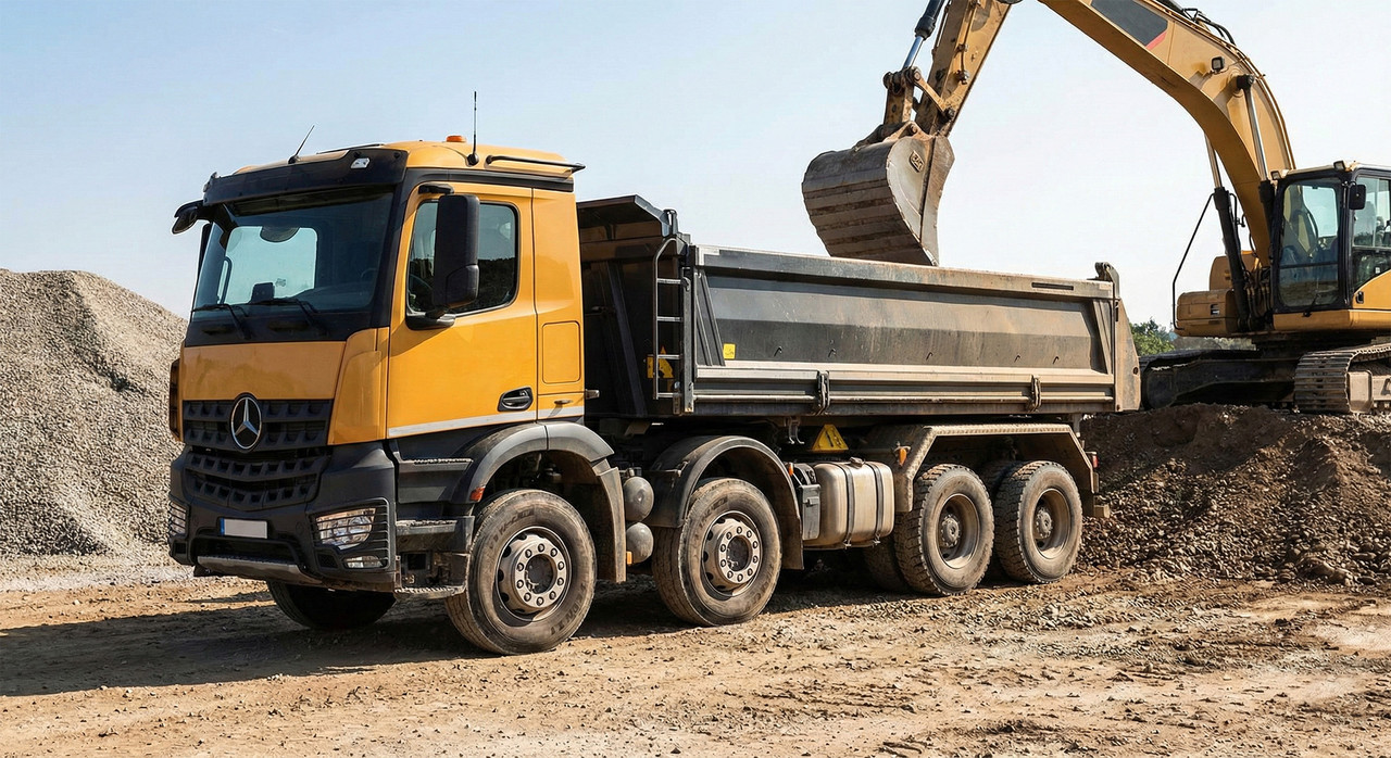 Camion 2 Assi con Gru