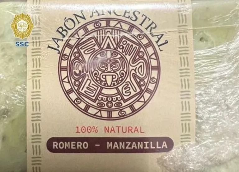 Descubren en CDMX jabones 'ancestrales' rellenos de droga