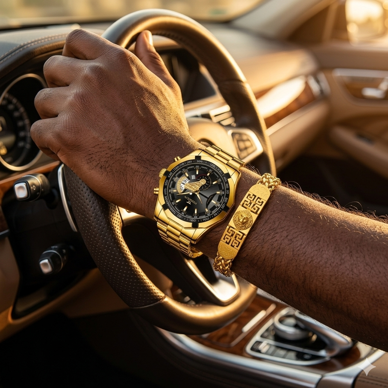 Binbond Wristwatch Gold