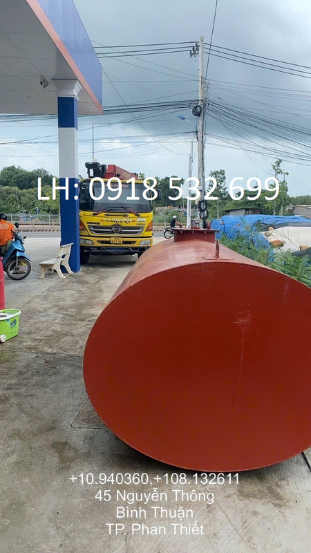 téc chứa dầu 4m3