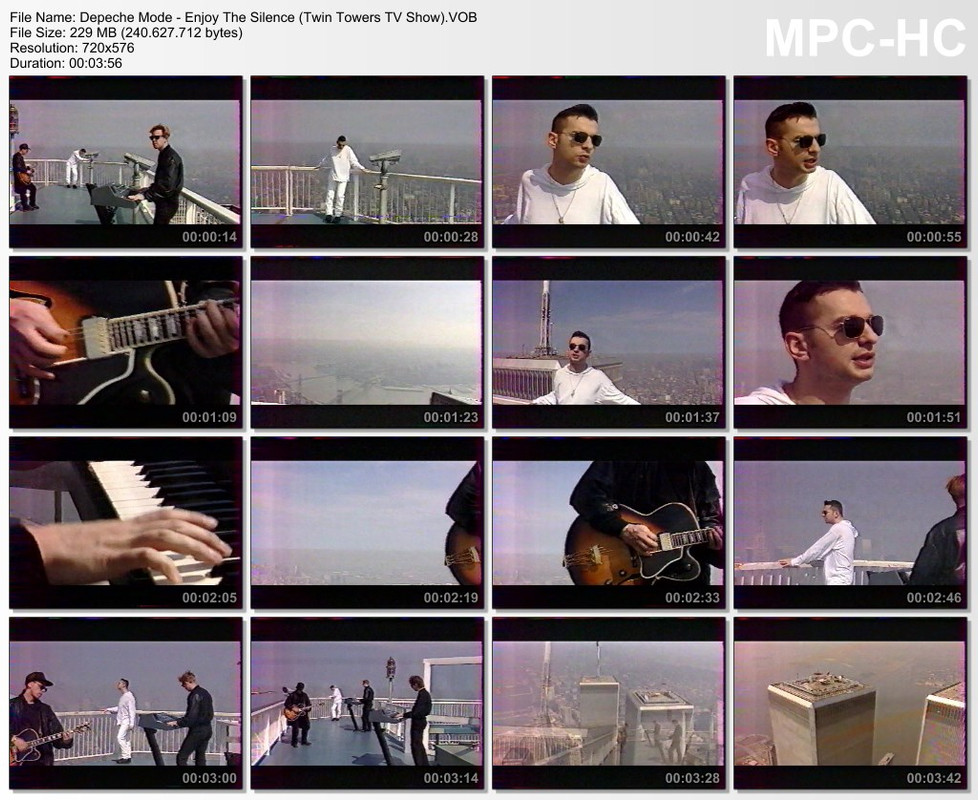 Depeche Mode - Enjoy The Silence (Twin Towers TV Show)