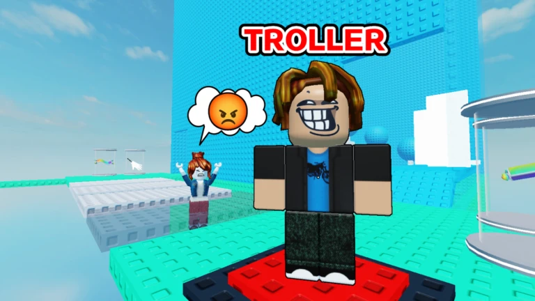 Troll is a pinning tower  - Game vidio 